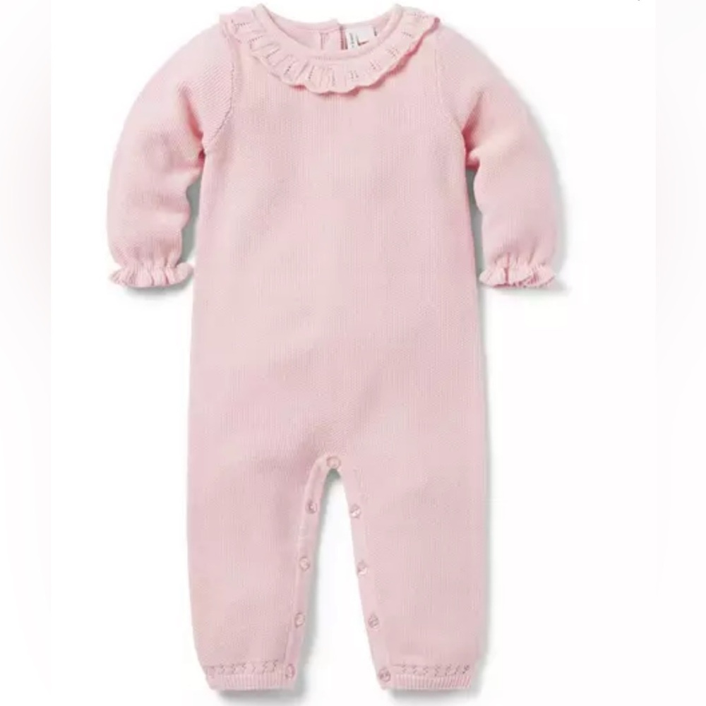 Janie and Jack Baby Pointelle Sweater One-Piece